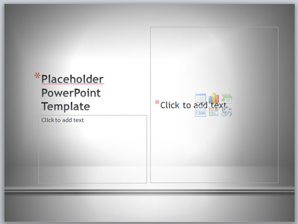 how to add picture placeholder in ppt