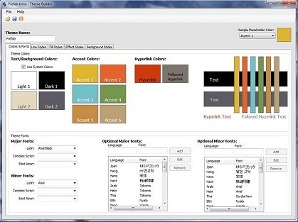 create stunning and unique powerpoint templates using free theme builder