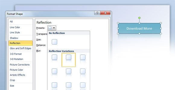 Buttons in PowerPoint