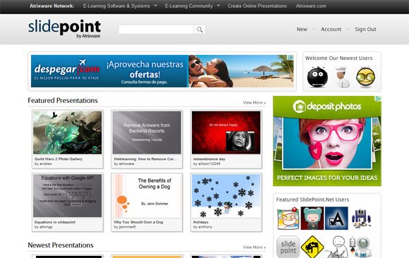 create and share presentations