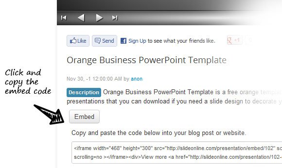 how to embed powerpoint into tumblr scrolling powerpoint