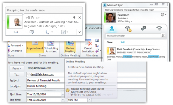 microsoft lync 2010 attendee client