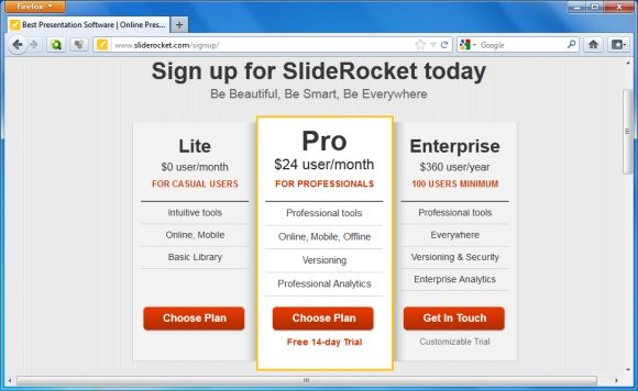 create stylish presentations and