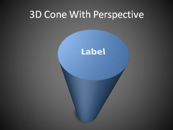 3d cone in powerpoint 2010 using shapes use case templates word