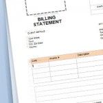 billing statement template for word