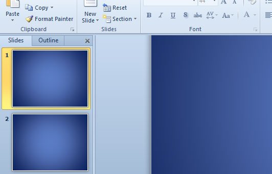 how to show powerpoint left pane with slides and outline dispositivas power point