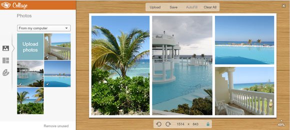 make a collage using picmonkey