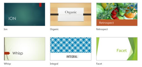new templates powerpoint 2013
