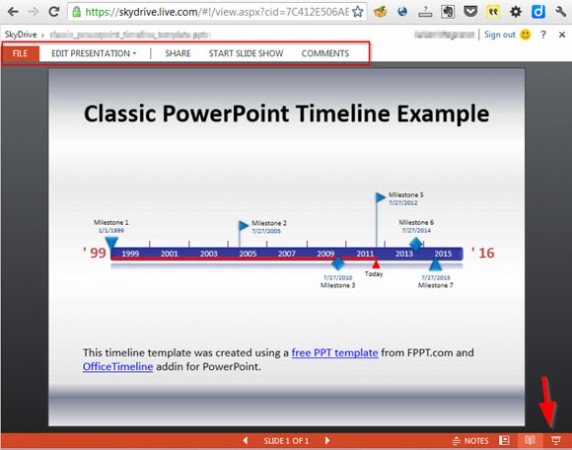 how to open powerpoint online