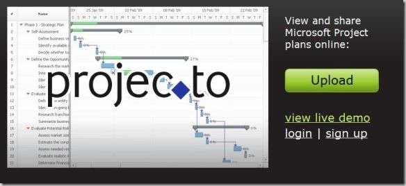 share and view ms project files online with project to ms project powerpoint