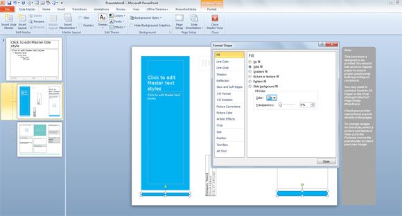 simple brochure templates for powerpoint