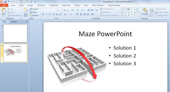 maze-powerpoint-templates