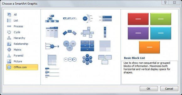 How To Add New Office Smartart Graphics Point 2010 Smart Art Point