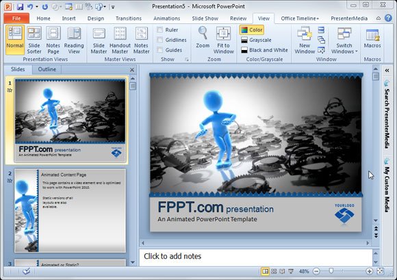 drawing and using stick figures for presentations