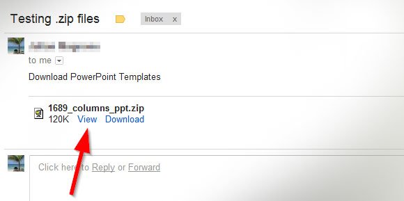 how to open powerpoint templates in a zip using google docs