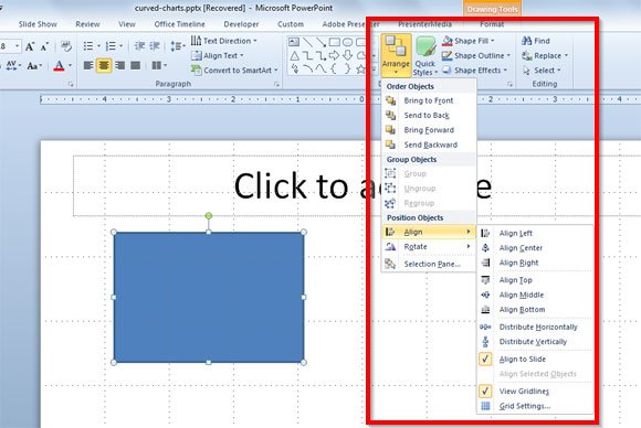 display guidelines grid in powerpoint 2010 mod powerpoint