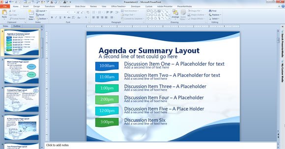 free scientific powerpoint template