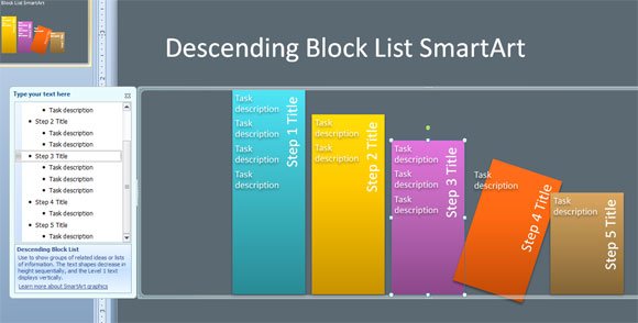 block list in powerpoint as an alternative to bullet lists powerpoint 4 blocker template