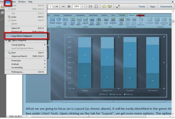 Open pdf in powerpoint
