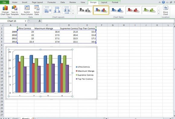 make a chart in powerpoint and excel how to create bar graph in excel