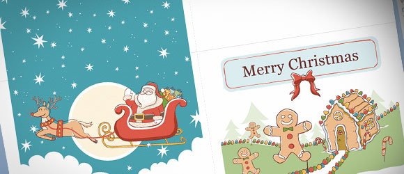 christmas note card templates