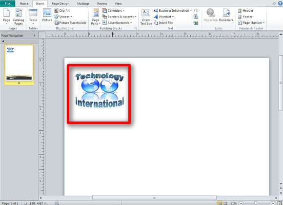 how to make letterhead