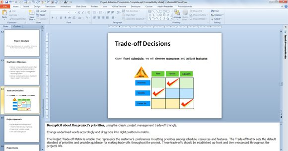 free agile project planning template for powerpoint raci matrix template ppt