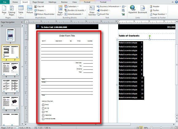 Creating And Publishing Catalogs For Your Business Using Microsoft Publisher Microsoft Catalog Template