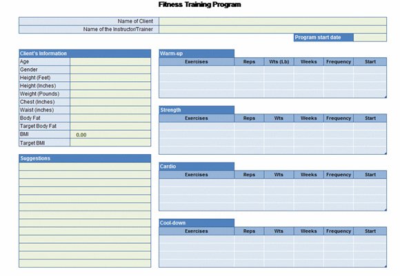 Exercise Chart Template Excel Excel Templates exercise-chart-template-raisa-template