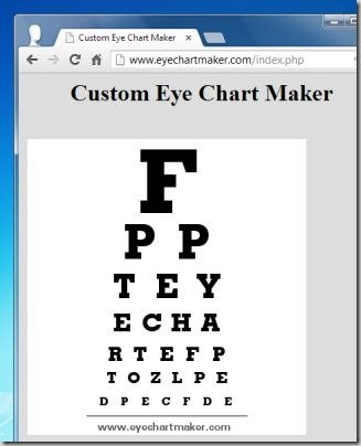 Best Digital Eye Chart Generators For Testing Visual Acuity Eye Chart Maker