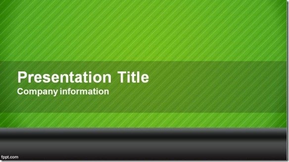 green widescreen powerpoint template jpg fppt
