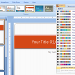 New theme colors