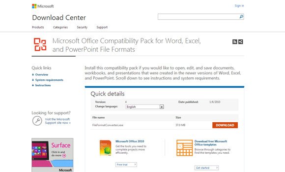 microsoft office 2010 compatibility pack for office 2013 microsoft office 2010 compatibility pack for office 2013