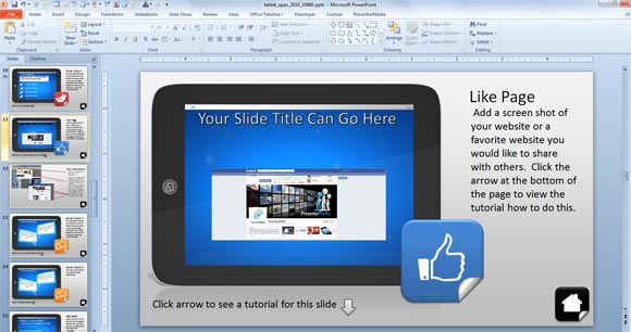 Using Interactive Powerpoint Presentations With Tablet Interactive Template Interactive Powerpoint Template