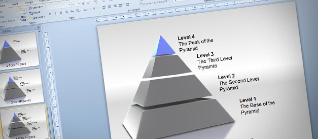 3d pyramid powerpoint templates toolkit