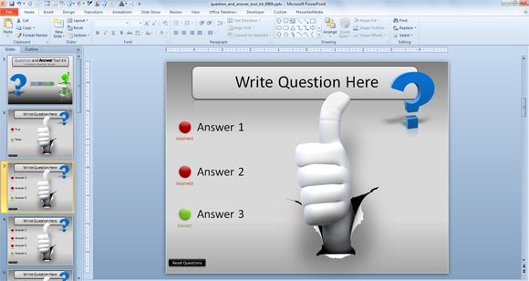 Microsoft <strong>PowerPoint</strong> Q&A – Questions and answer for ... Powerpoint template question and answers