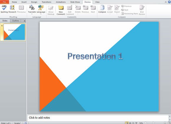 redline powerpoint