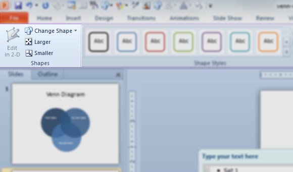 how to create a venn diagram in powerpoint 2010 powerpoint 2010 venn diagram