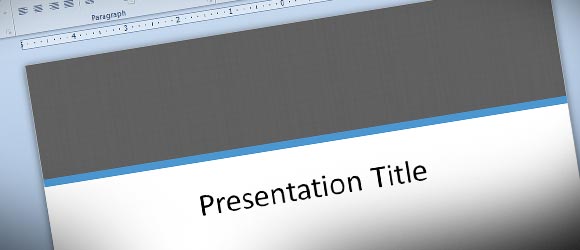 how to design a formal powerpoint template with texture fill