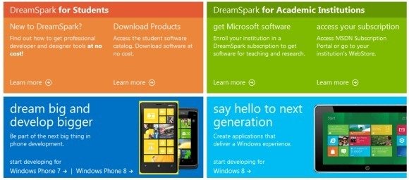 Microsoft DreamSpark