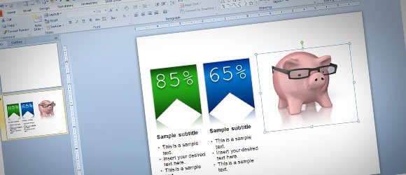 pig & piggy bank illustrations for powerpoint presentations pig & piggy bank illustrations for powerpoint presentations, Powerpoint templates