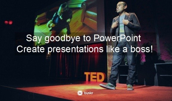 bunkr: create awesome presentations and present them from a browser bunkr: create awesome presentations and present them from a browser, Presentation templates