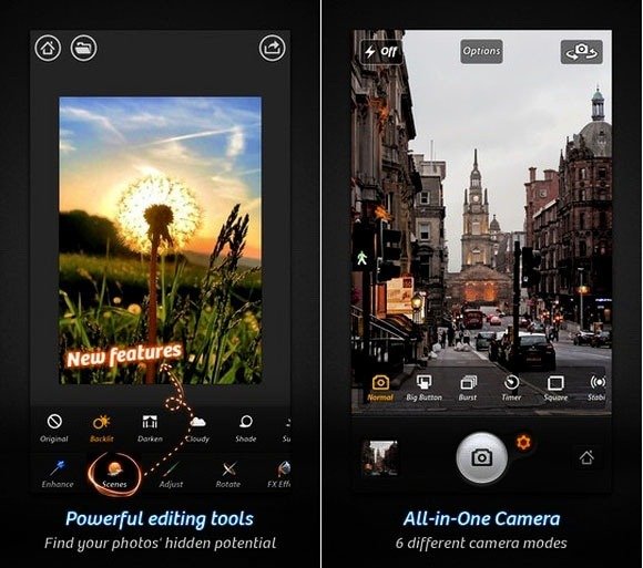 Kết quả hình ảnh cho fotor app android