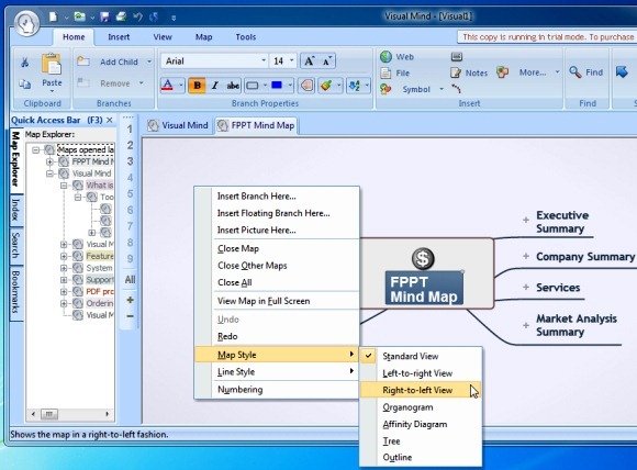 visualize your ideas to make creative mind maps with visual mind
