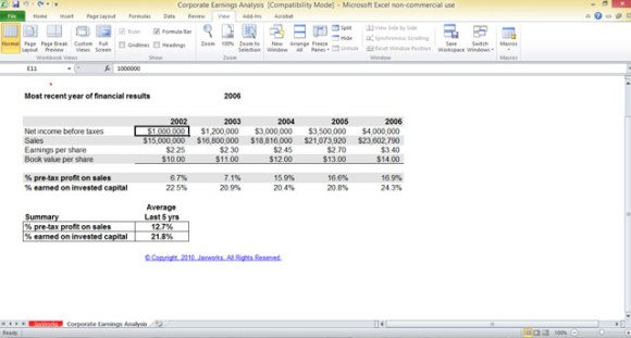 excel tax