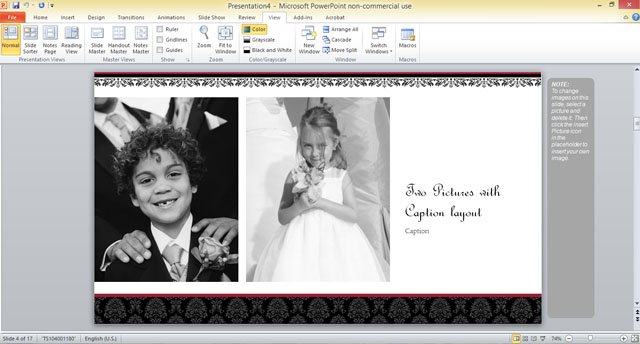 free wedding photo album template for powerpoint 2013 2 fppt powerpoint album template