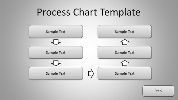 Free Simple Process Chart Template for PowerPoint ...