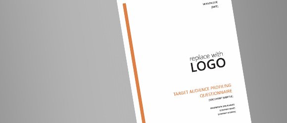 free target audience template for word free word template downloads
