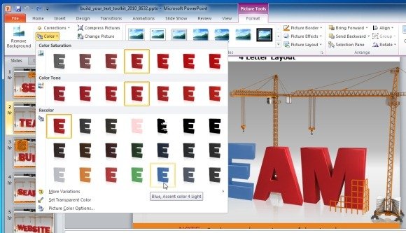 how to customize powerpoint slides