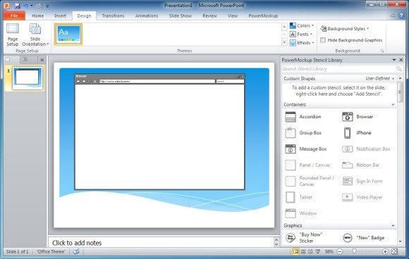 powermockup cost effective tool for making website ui and wireframes
